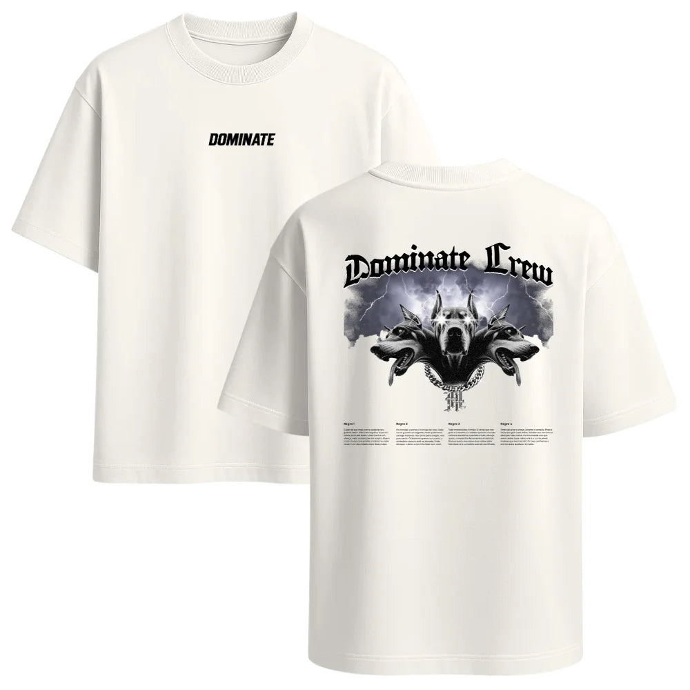 Camiseta Oversized - Crew Dogs