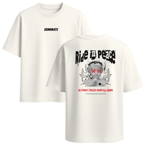 Camiseta Oversized - Ride in Peace