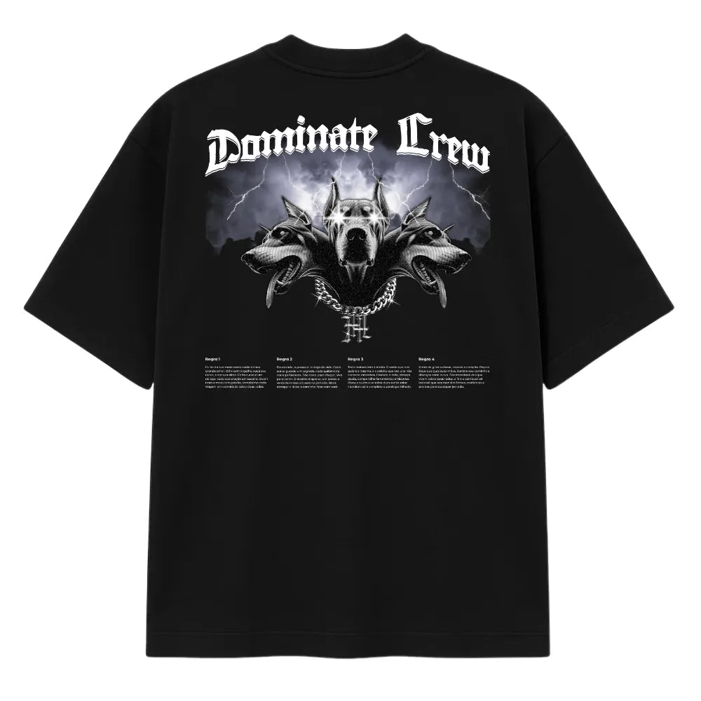 Camiseta Oversized - Crew Dogs