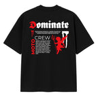 Camiseta Oversized - Moto Crew