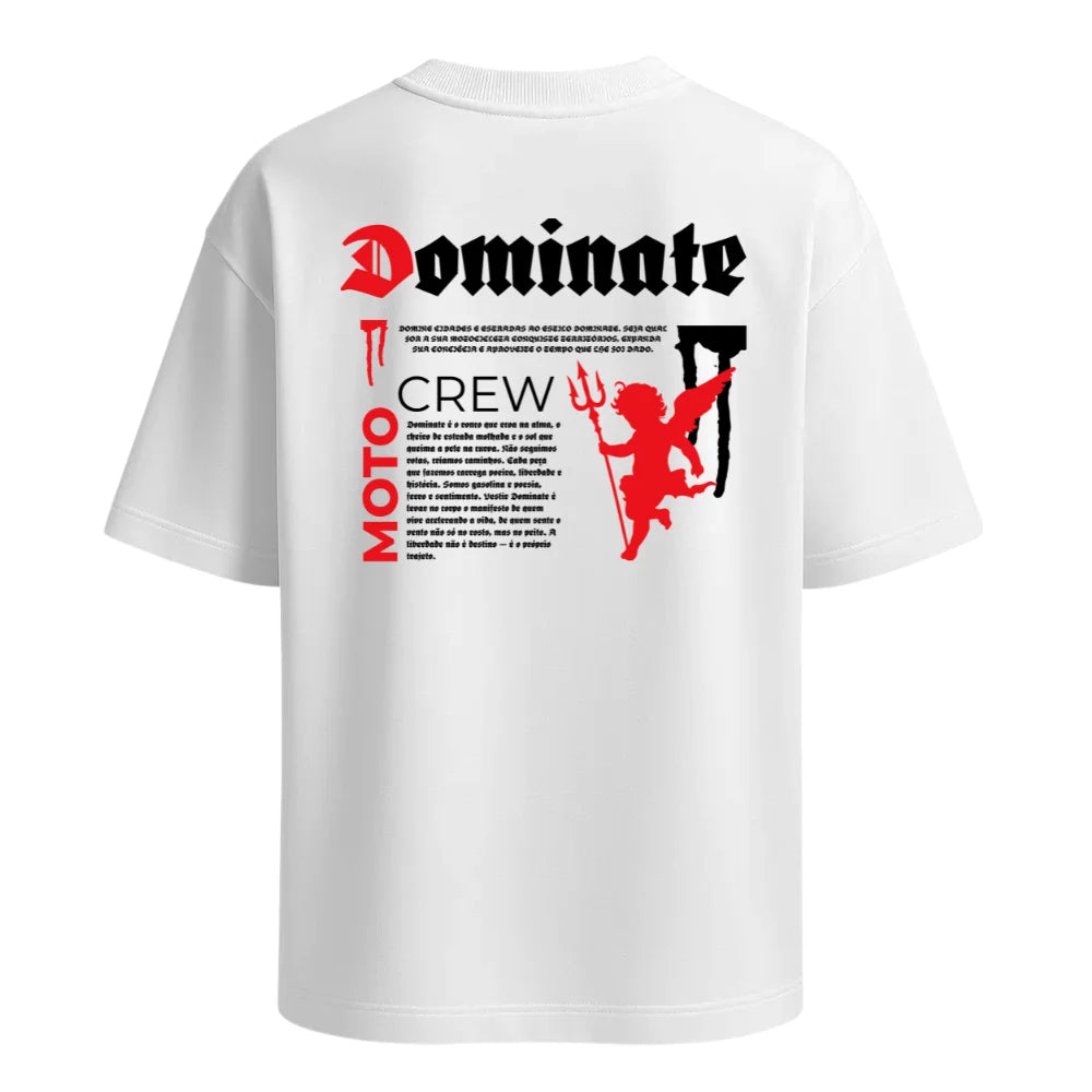 Camiseta Oversized - Moto Crew