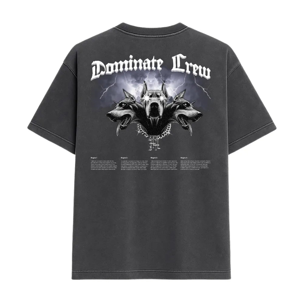 Camiseta Oversized - Crew Dogs