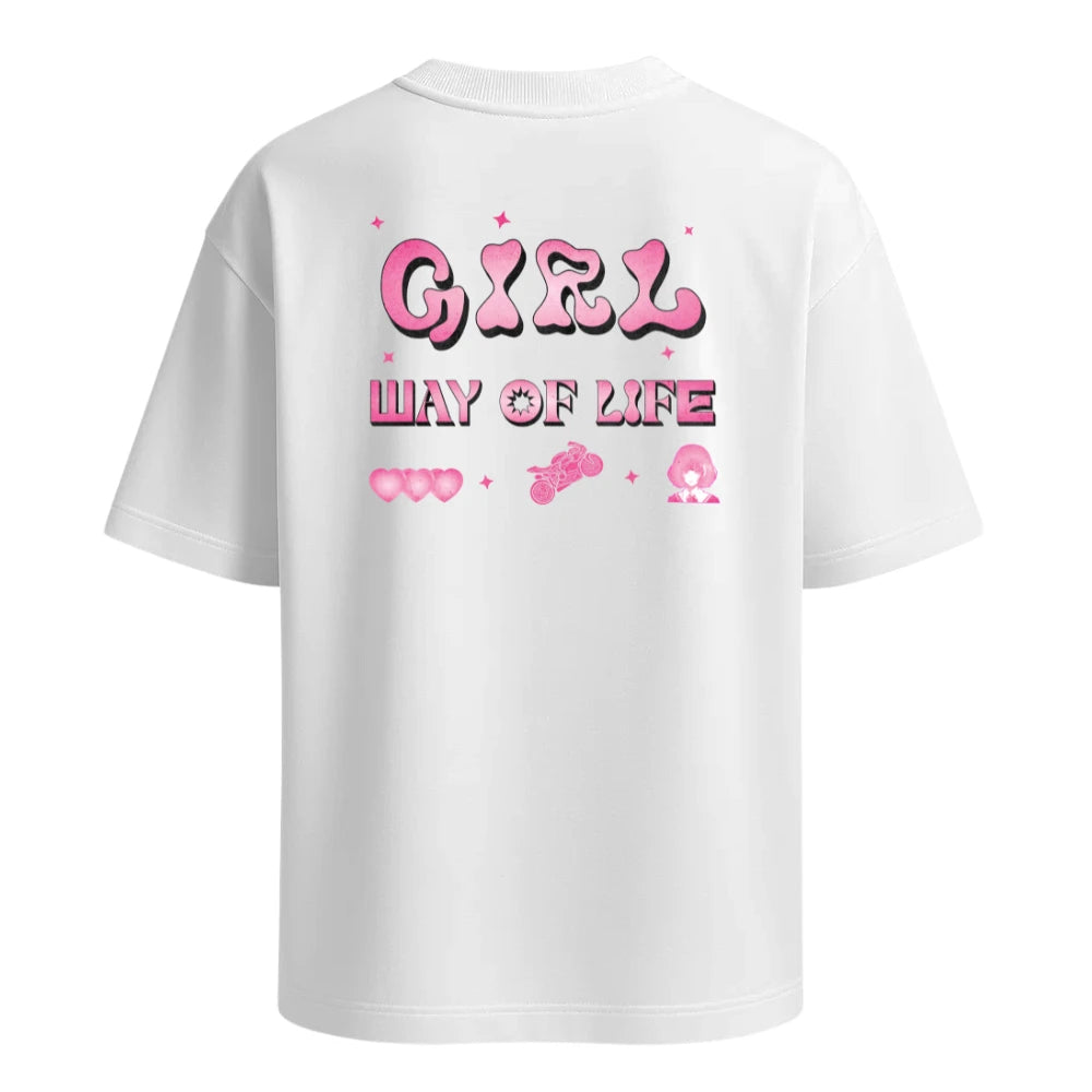 Camiseta Oversized - Girl Way Of Life