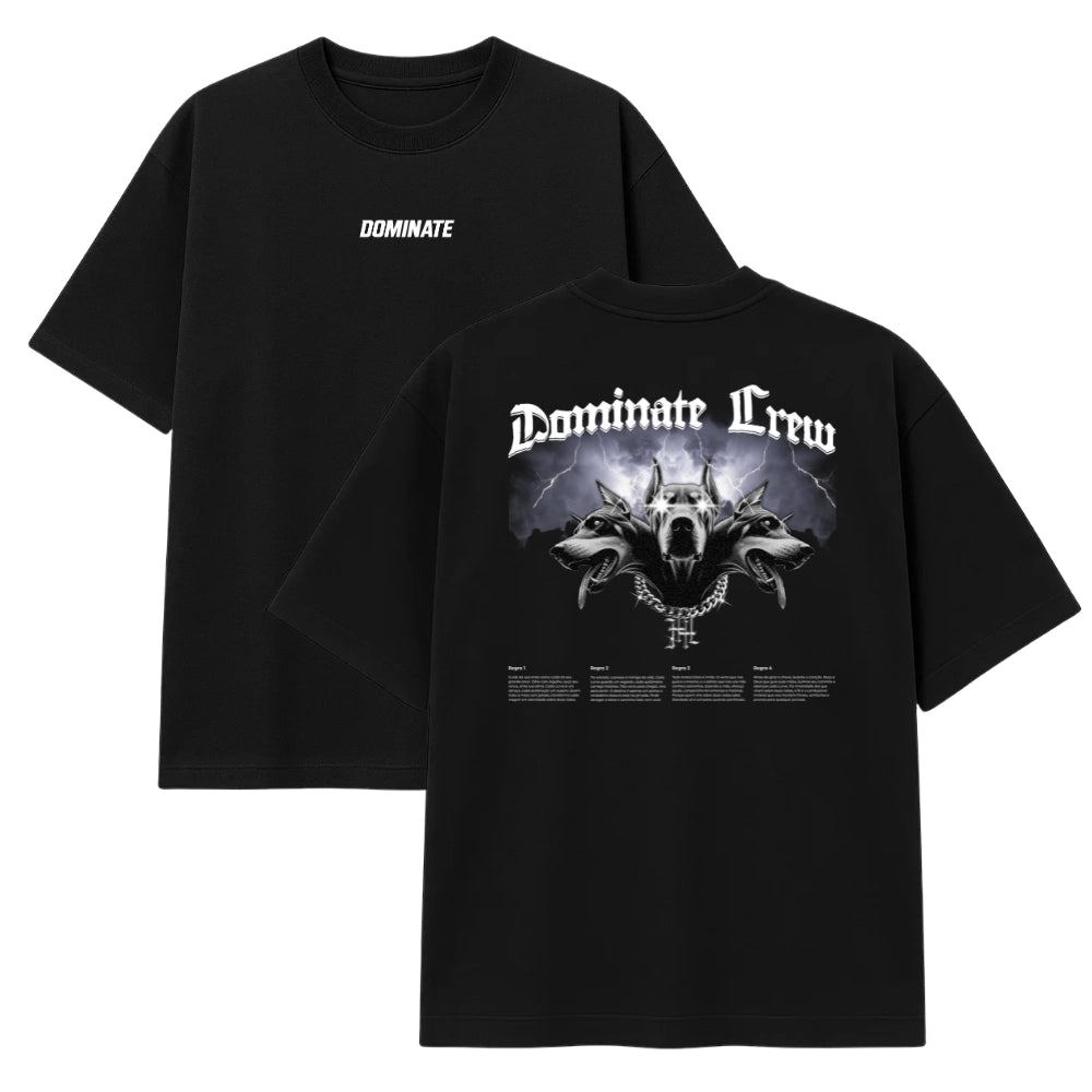 Camiseta Oversized - Crew Dogs